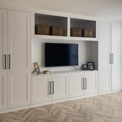 Custom media wall – Bramhall